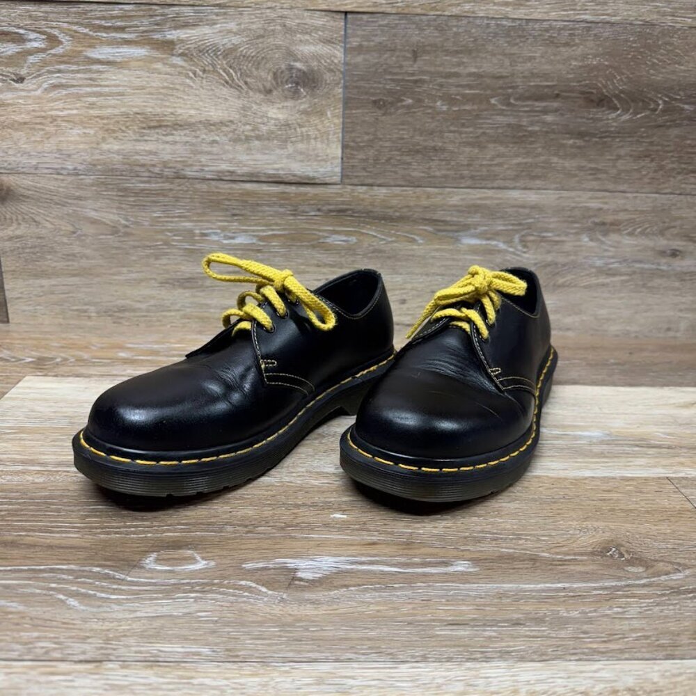 Dr. Martens 1461 Atlas Black Leather Oxford Shoes Women's Size 7/Men's Size 6